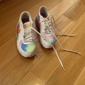 Tie dye Nike air maxes